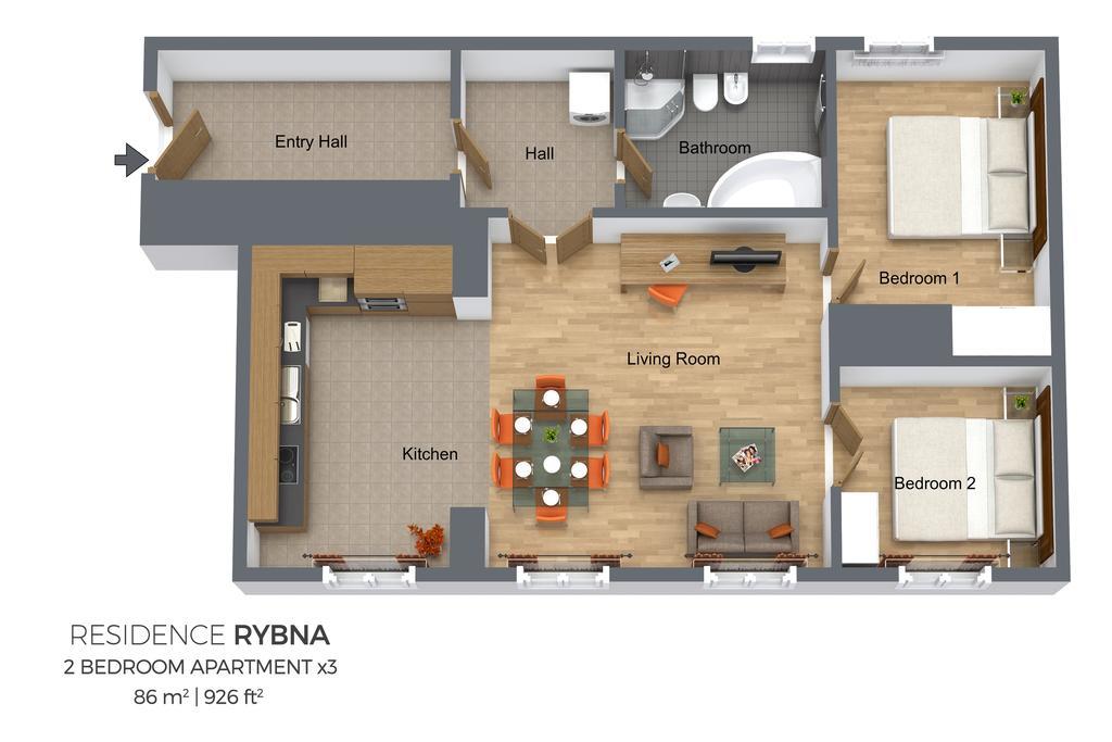 Rybna Apartmán Praha